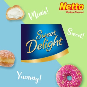 Sweet-Delight-Logo mit Kuchen